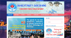 Desktop Screenshot of dhktyduocdn.edu.vn